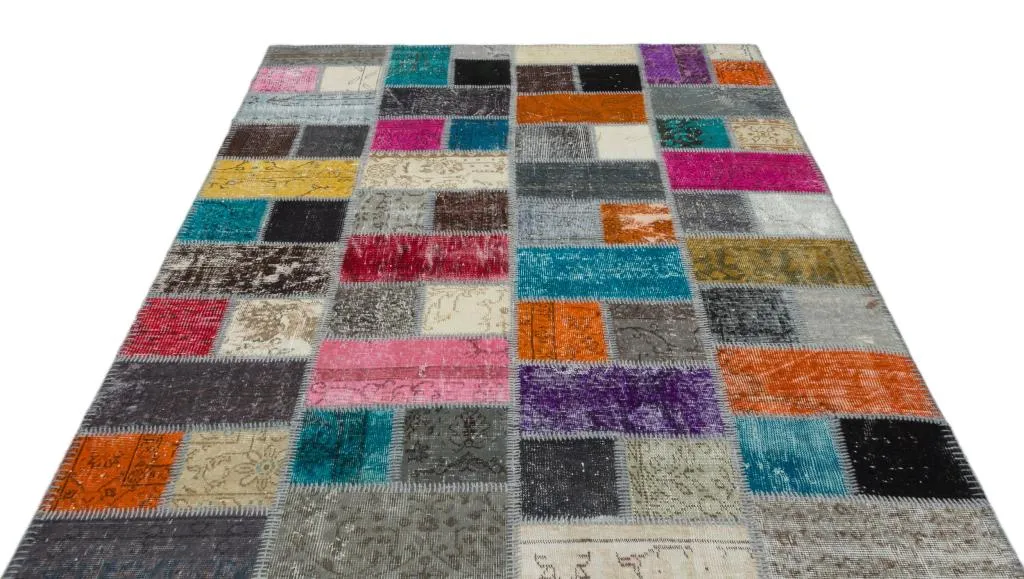 Apex Patchwork Unique Multi Naturel 20564 - görsel 3