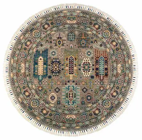 Yünser Sultani 807 Gri Yuvarlak