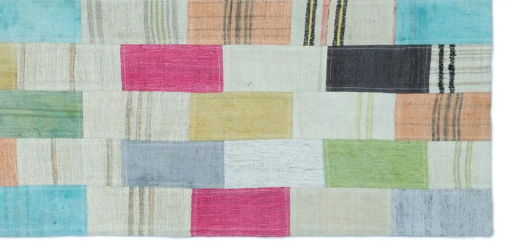 Apex Kilim Patchwork Unique Colours 25298 - görsel 4