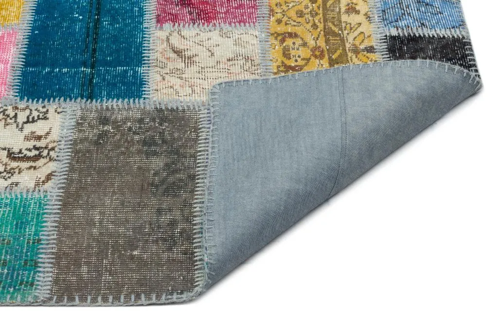 Apex Patchwork Unique Multi Naturel 20561 - görsel 2
