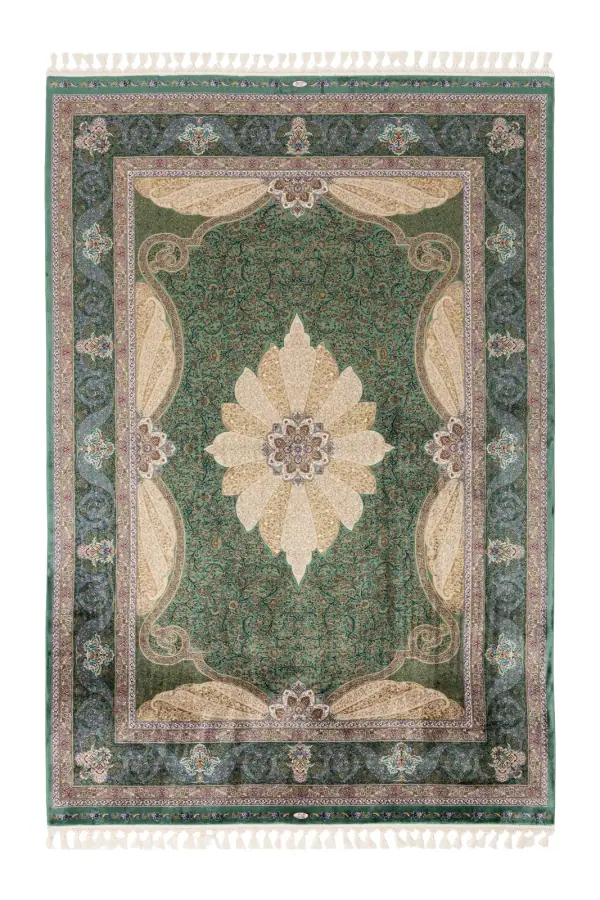 Kaftan Koyu Sarı Salon Halısı KS8021