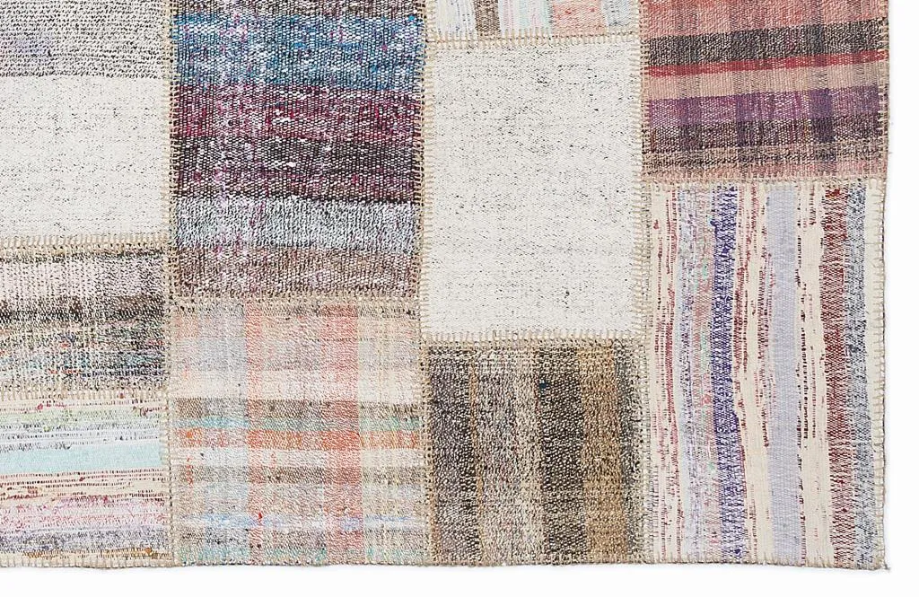 Apex Kilim Patchwork Unique Striped 1010 - görsel 5