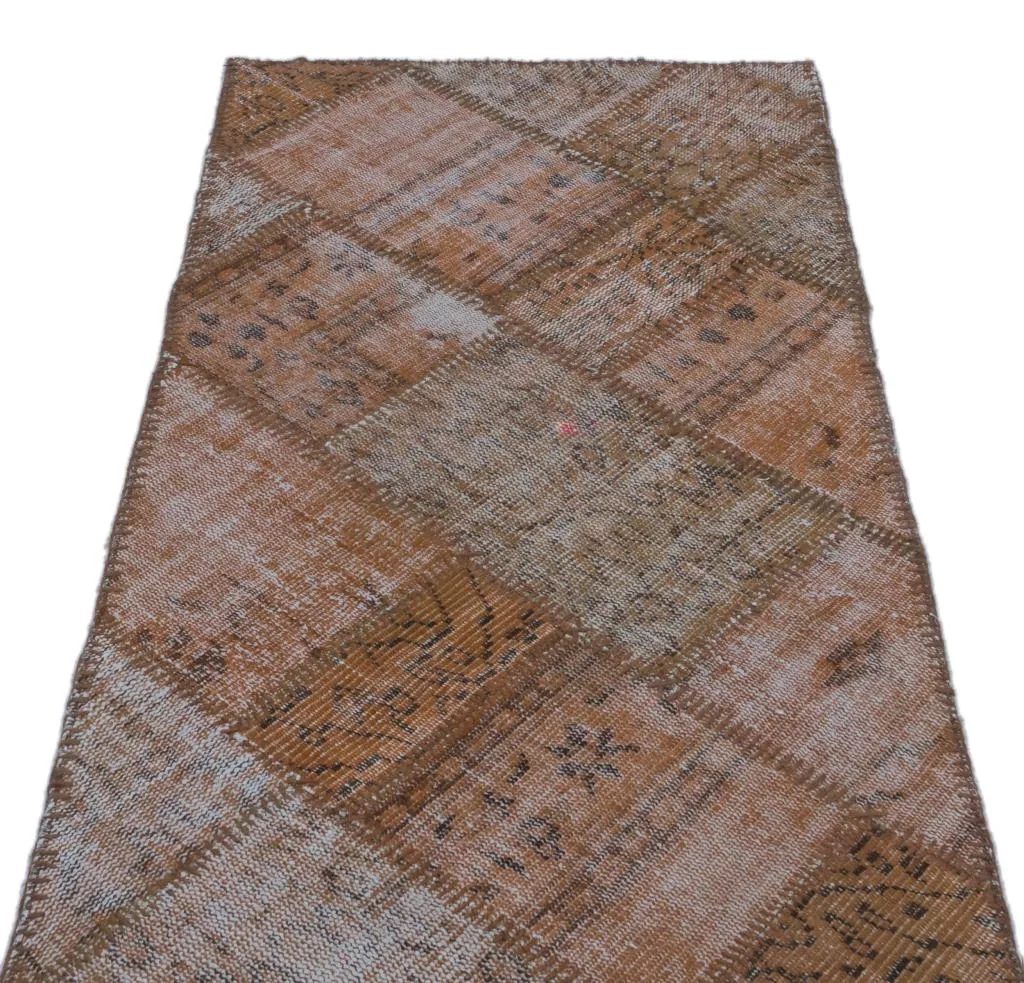 Apex Patchwork Halı Kahve 21319 - görsel 3