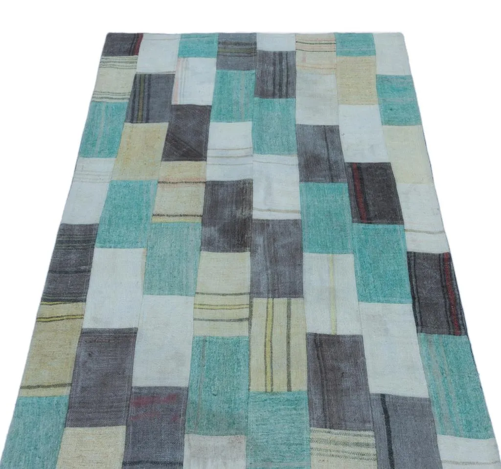 Apex Kilim Patchwork Unique Colours 24664 - görsel 3