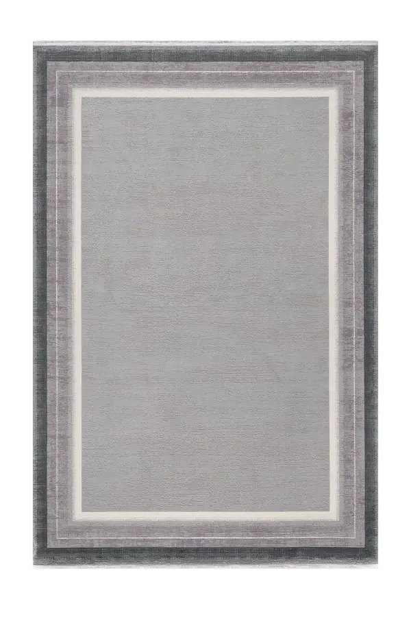 Flat Gri ve Antrasit Salon Halısı M542B