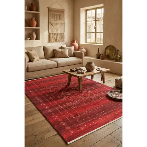 Woolen Antique 8853 Bordo