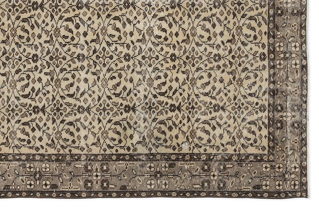 Apex Vintage Halı Naturel 9517 - görsel 5