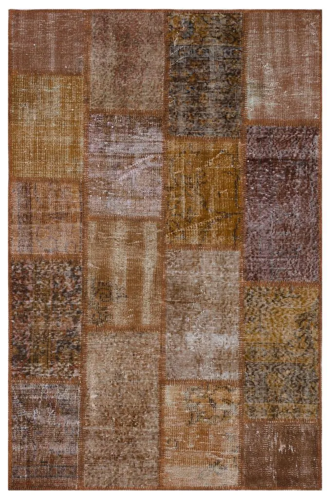 Apex Patchwork Unique Kahve 31188 - görsel 1