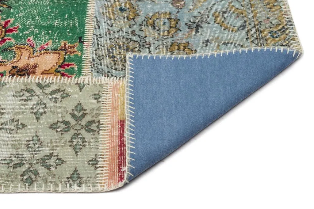 Apex Patchwork Halı Naturel 20377 - görsel 2