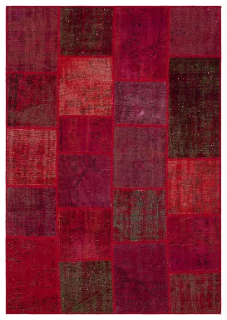 Apex Patchwork Unique Kırmızı 33927 - görsel 1