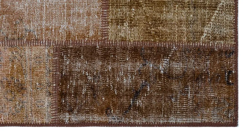 Apex Patchwork Halı Kahve 26149 - görsel 4