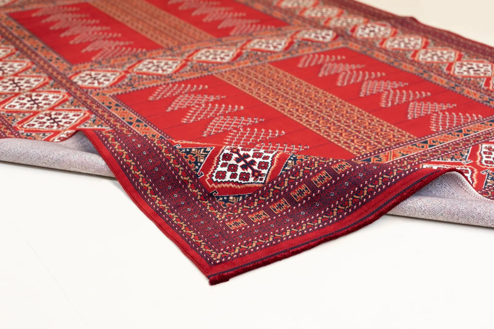 Quka Afgan 110 Bordo Halı - görsel 2