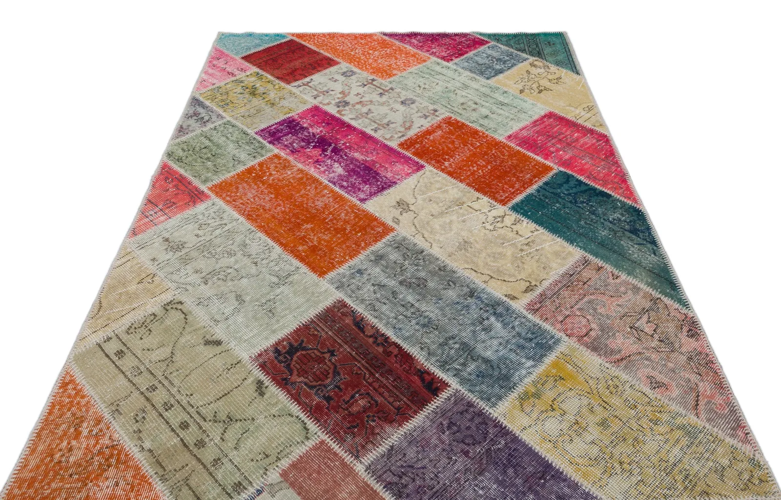 Apex Patchwork Unique Multi Naturel 31259 - görsel 3