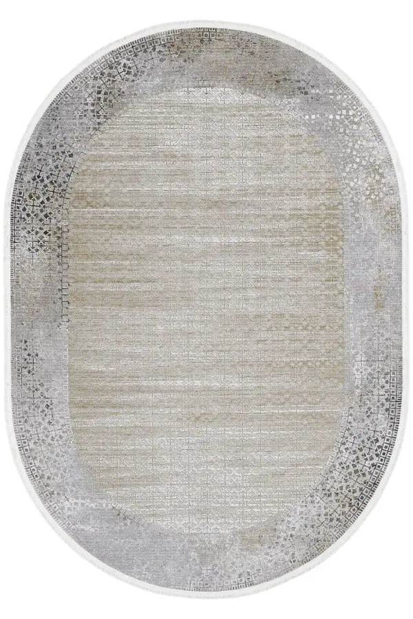 Pasture Oval Modern Klasik Salon ve Oturma Odası Halısı