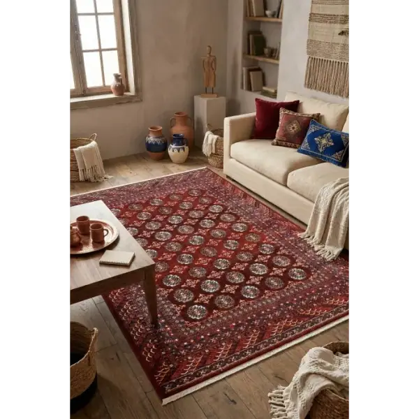 Woolen Antique 8859 Bordo