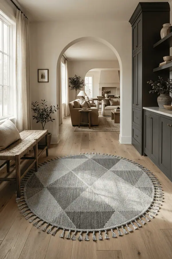 Dekorenti Bukle 1401 Gri Daire