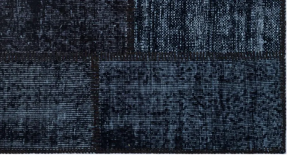 Apex Patchwork Halı Siyah 25928 - görsel 4