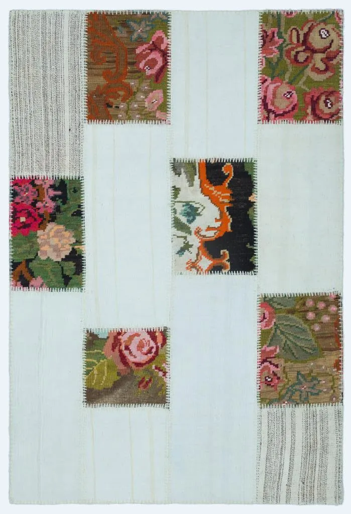 Apex Kilim Patchwork Unique Karabağ 25134 - görsel 1