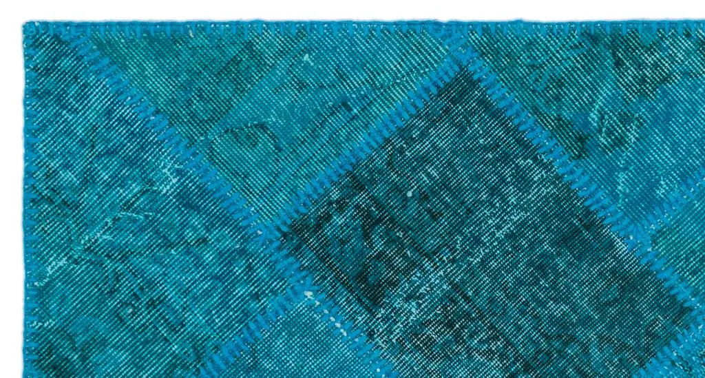 Apex Patchwork Halı Turkuaz 25075 - görsel 5