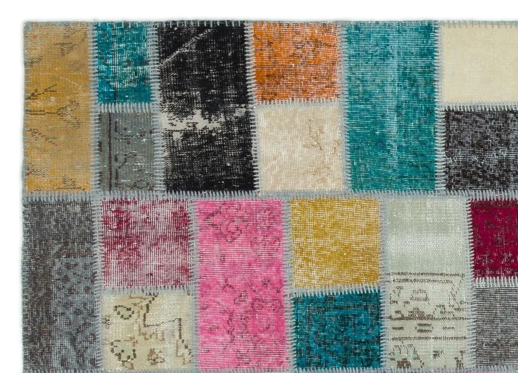 Apex Patchwork Unique Multi Naturel 20569 - görsel 4