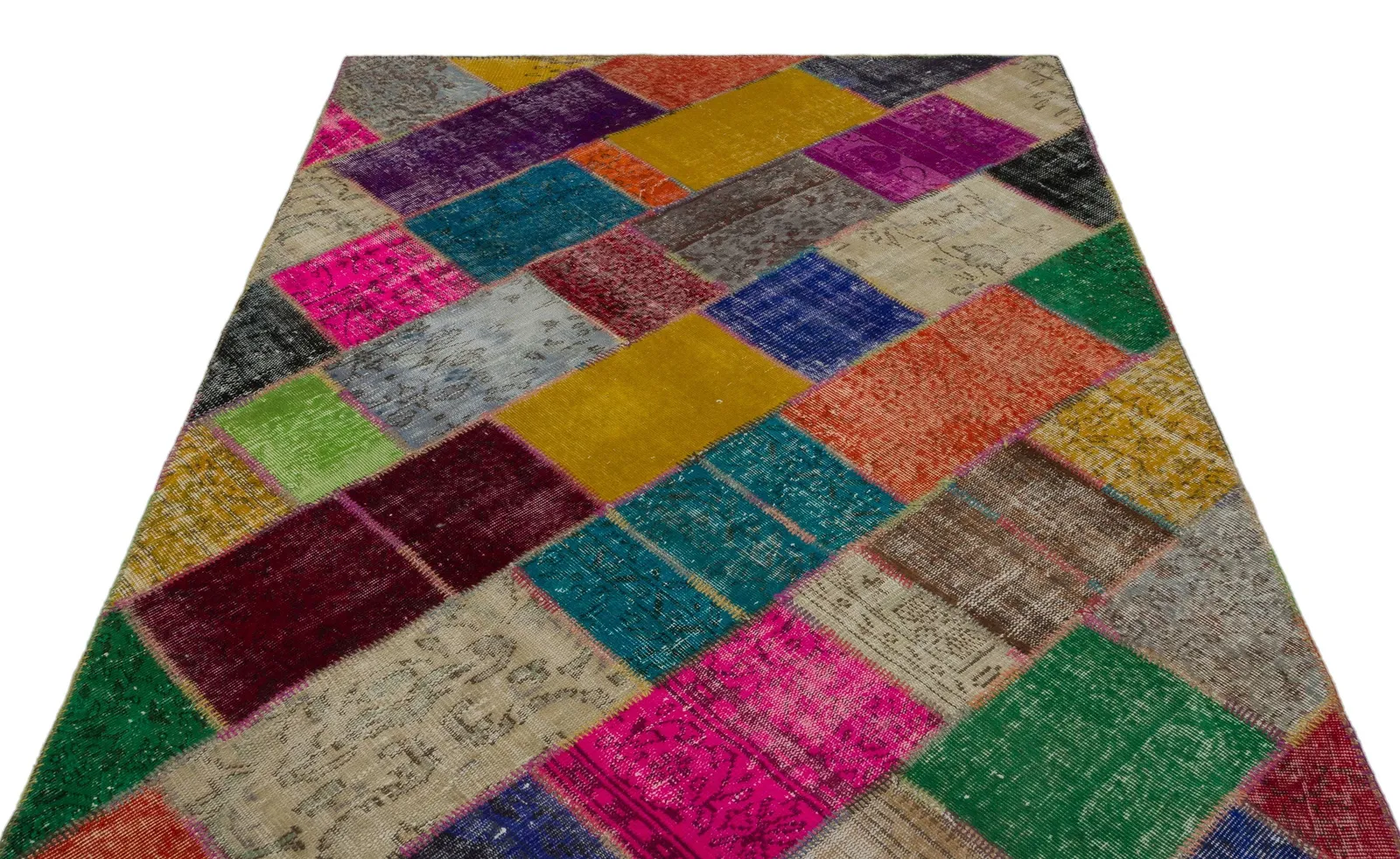 Apex Patchwork Unique Multi Naturel 21636 - görsel 3