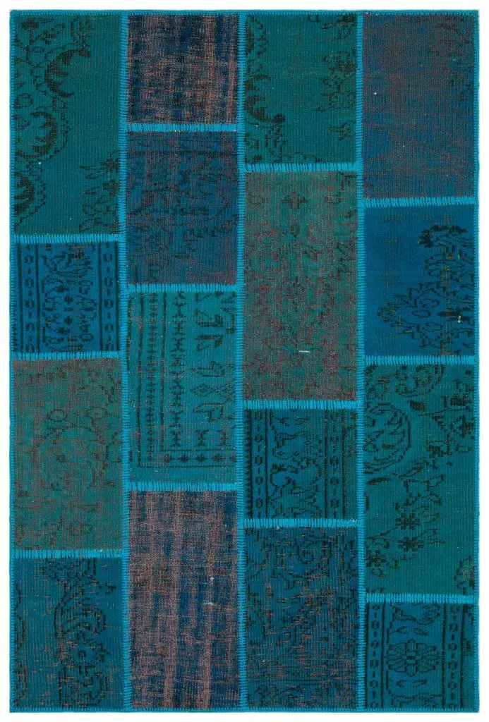 Apex Patchwork Unique Turkuaz 33136 - görsel 1