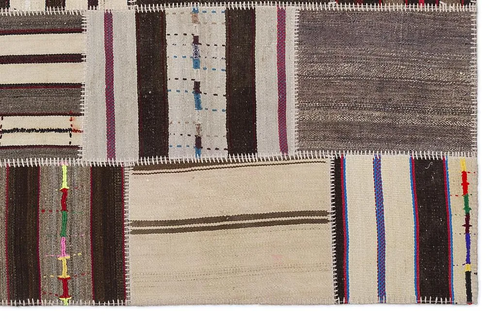 Apex Kilim Patchwork Unique Striped 2249 - görsel 5