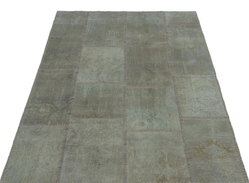 Apex Patchwork Halı Gri 22208 - görsel 3