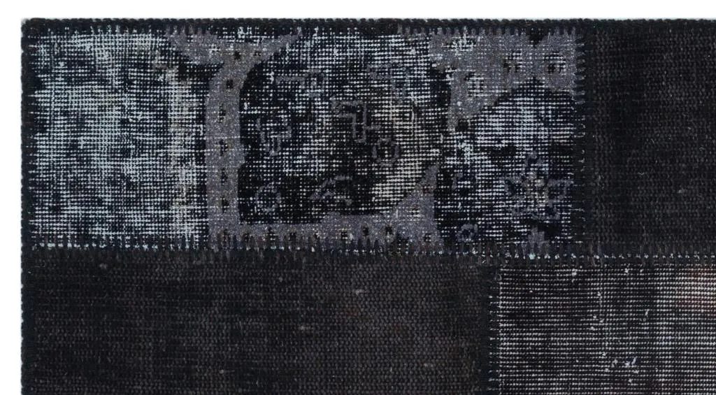 Apex Patchwork Halı Siyah 24753 - görsel 5