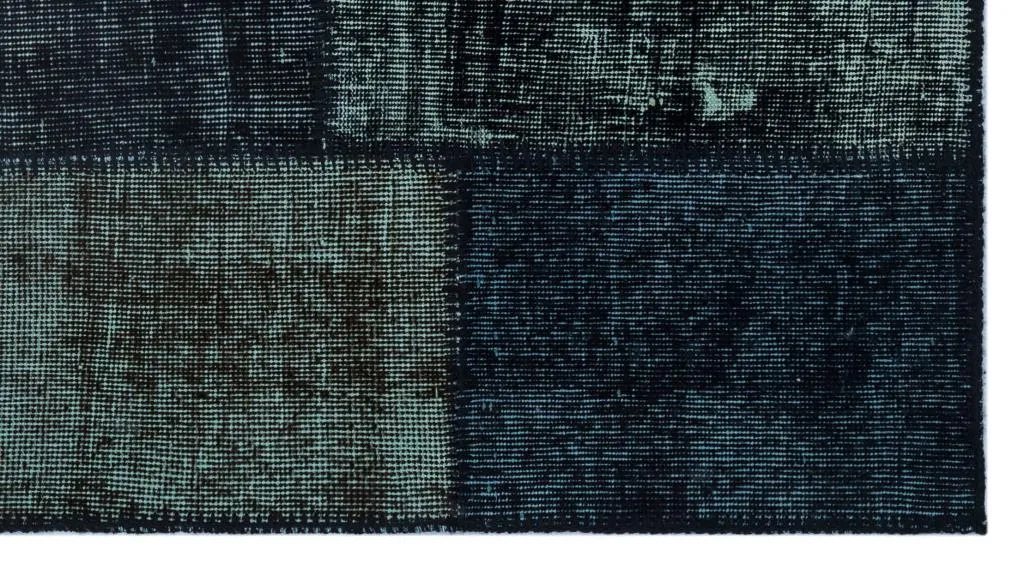 Apex Patchwork Halı Siyah 26104 - görsel 4