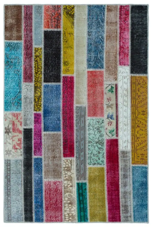 Apex Patchwork Unique Multi Naturel 25226