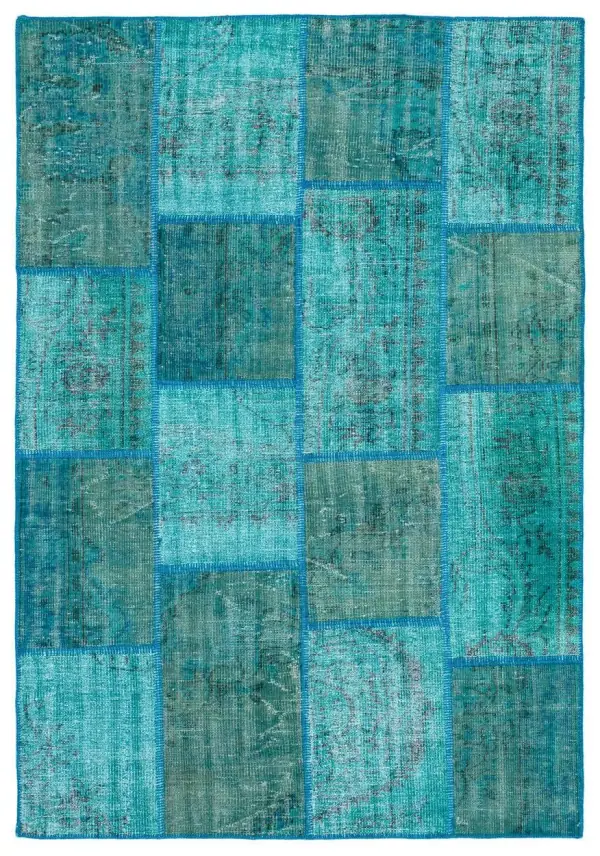 Apex Patchwork Unique Turkuaz 34204