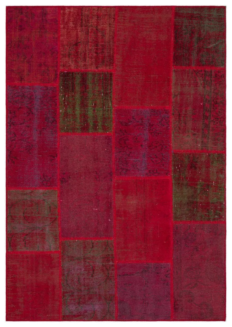 Apex Patchwork Unique Kırmızı 33954 - görsel 1