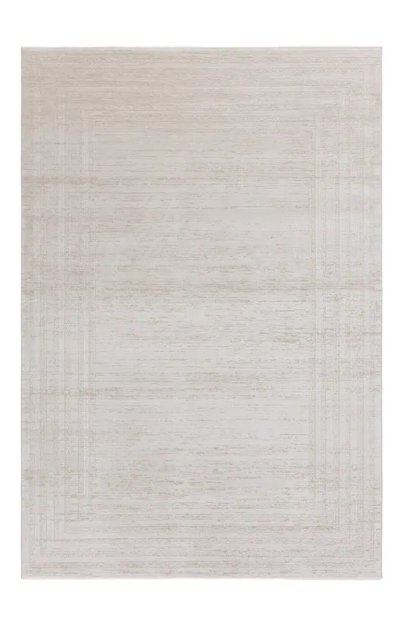Mono Açık Gri ve Krem Salon Halısı EW2742
