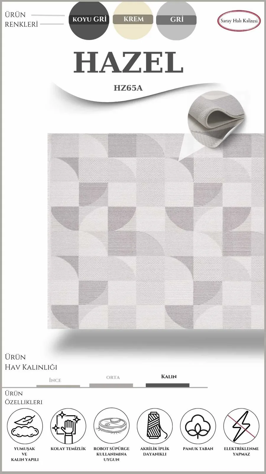 Saray Hazel HZ65A - görsel 2