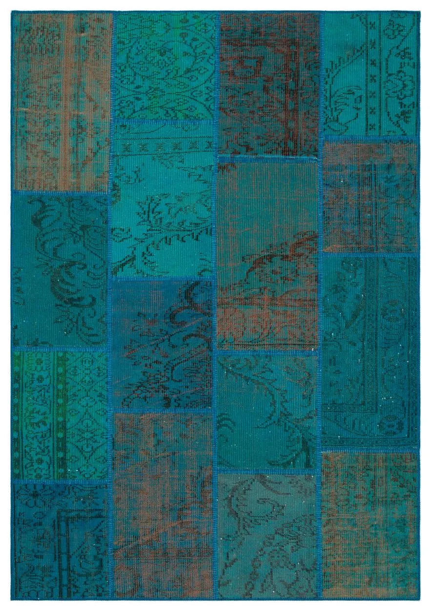 Apex Patchwork Unique Turkuaz 33907 - görsel 1