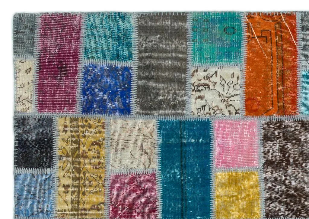 Apex Patchwork Unique Multi Naturel 20561 - görsel 4