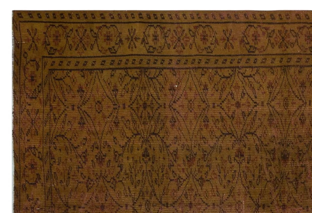 Apex Vintage Halı Kahve 26898 - görsel 5