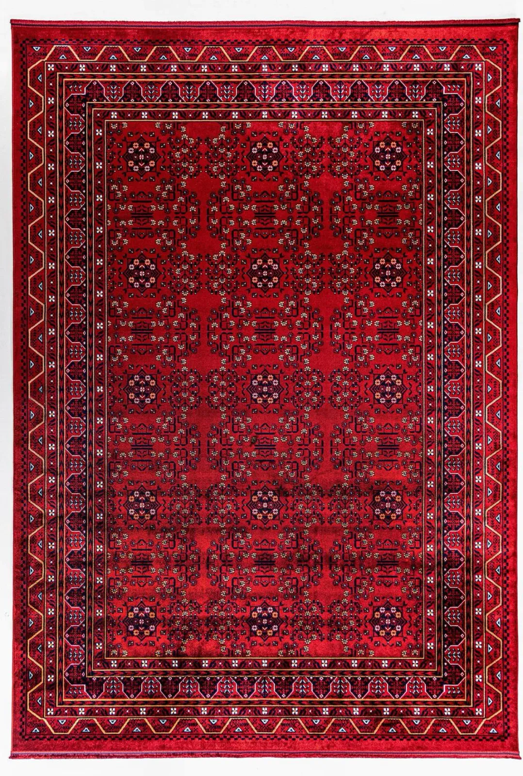 Quka Afgan 114 Bordo Halı - görsel 3
