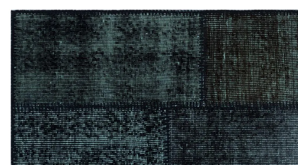 Apex Patchwork Halı Siyah 26027 - görsel 5