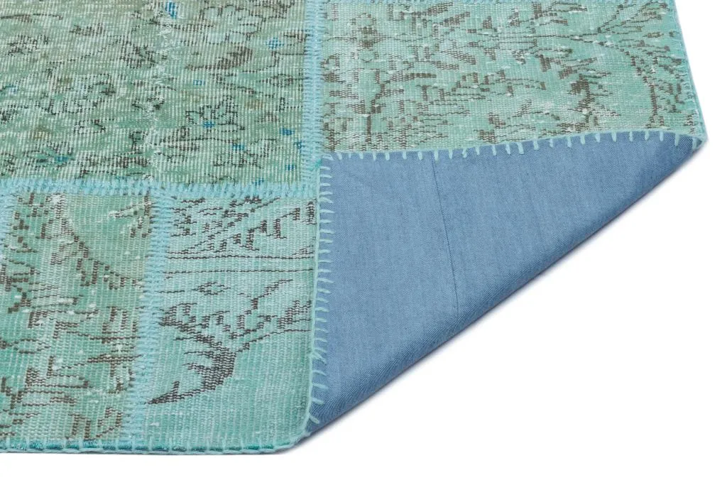 Apex Patchwork Unique Turkuaz 25015 - görsel 2