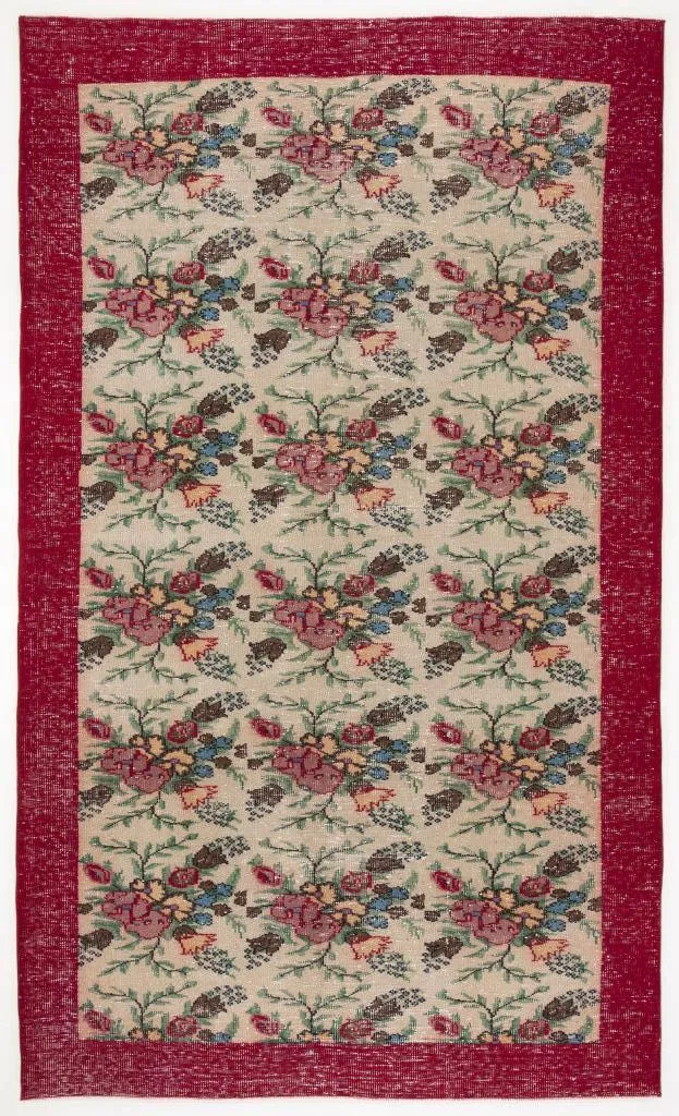 Apex Vintage Halı Naturel 3968 - görsel 1