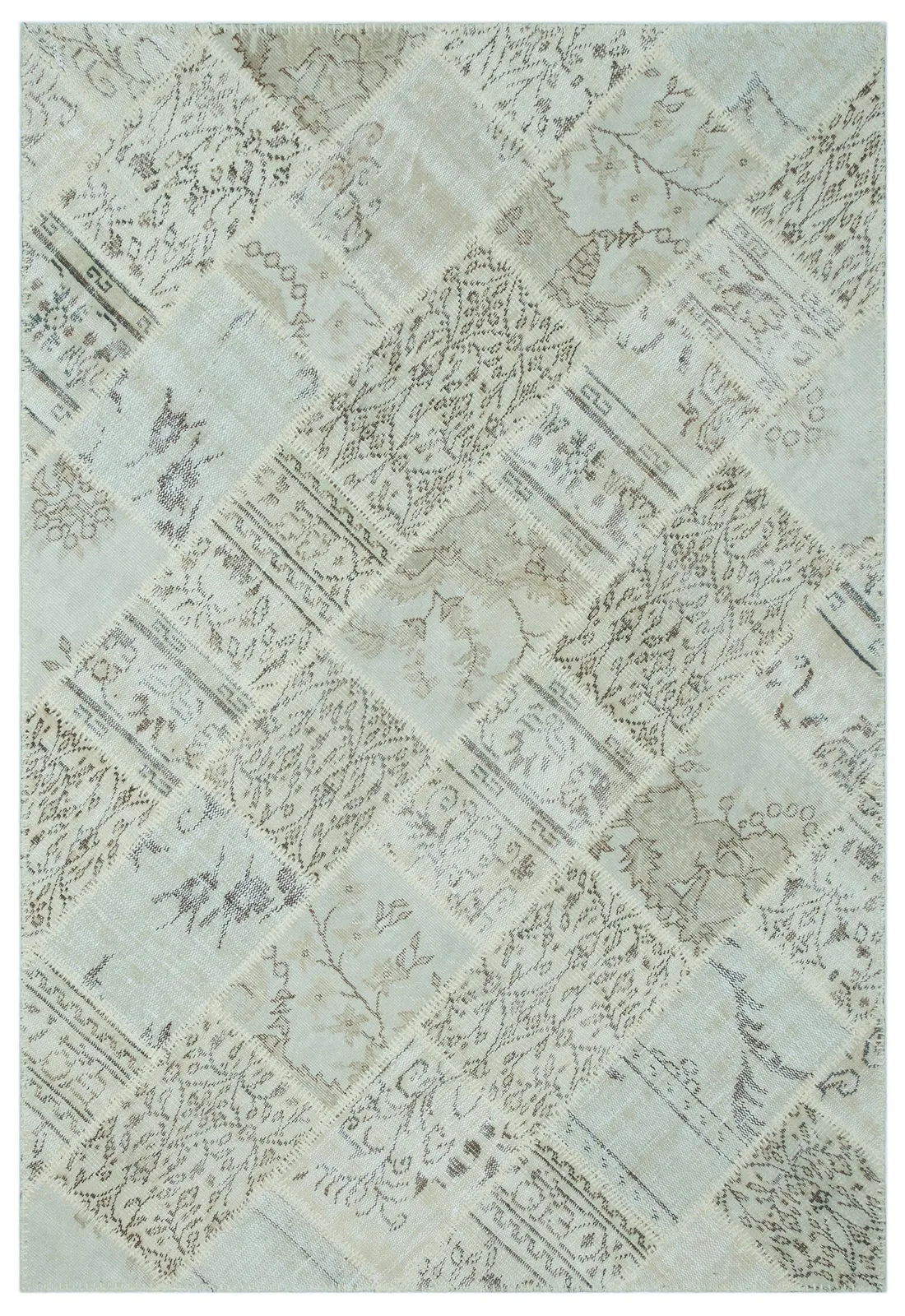 Apex Patchwork Unique Bej 24804 - görsel 1