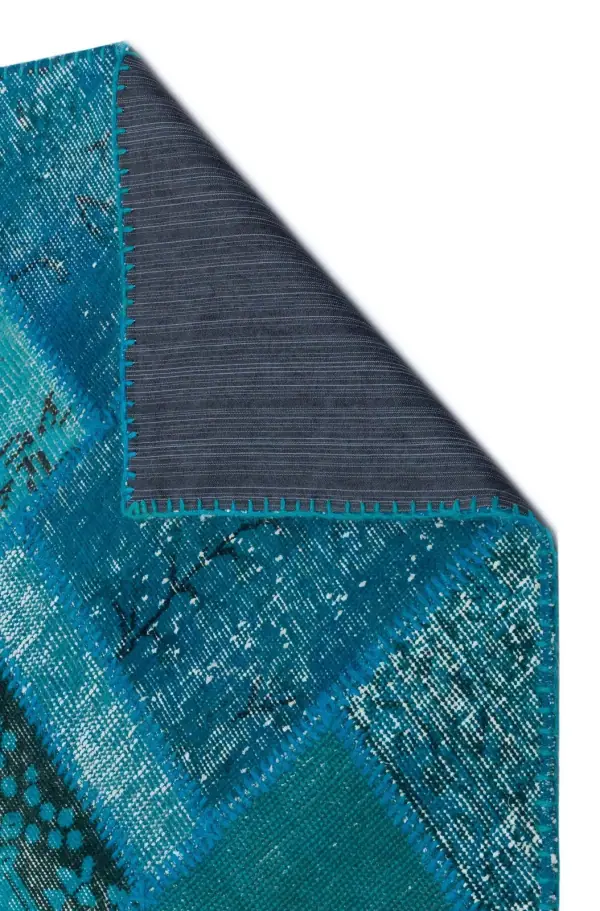 Apex Patchwork Unique Turkuaz 31251