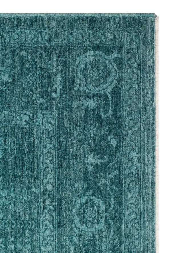 Shiraz SHR 03 Turkuaz Vintage Halı