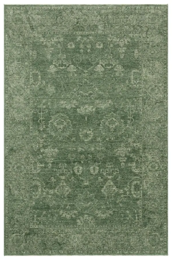 Shiraz SHR 02 Yeşil Vintage Halı