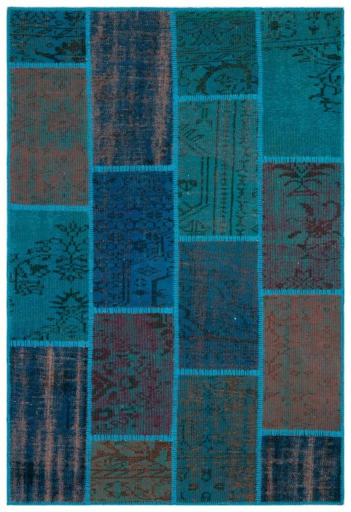 Apex Patchwork Unique Turkuaz 33147 - görsel 1