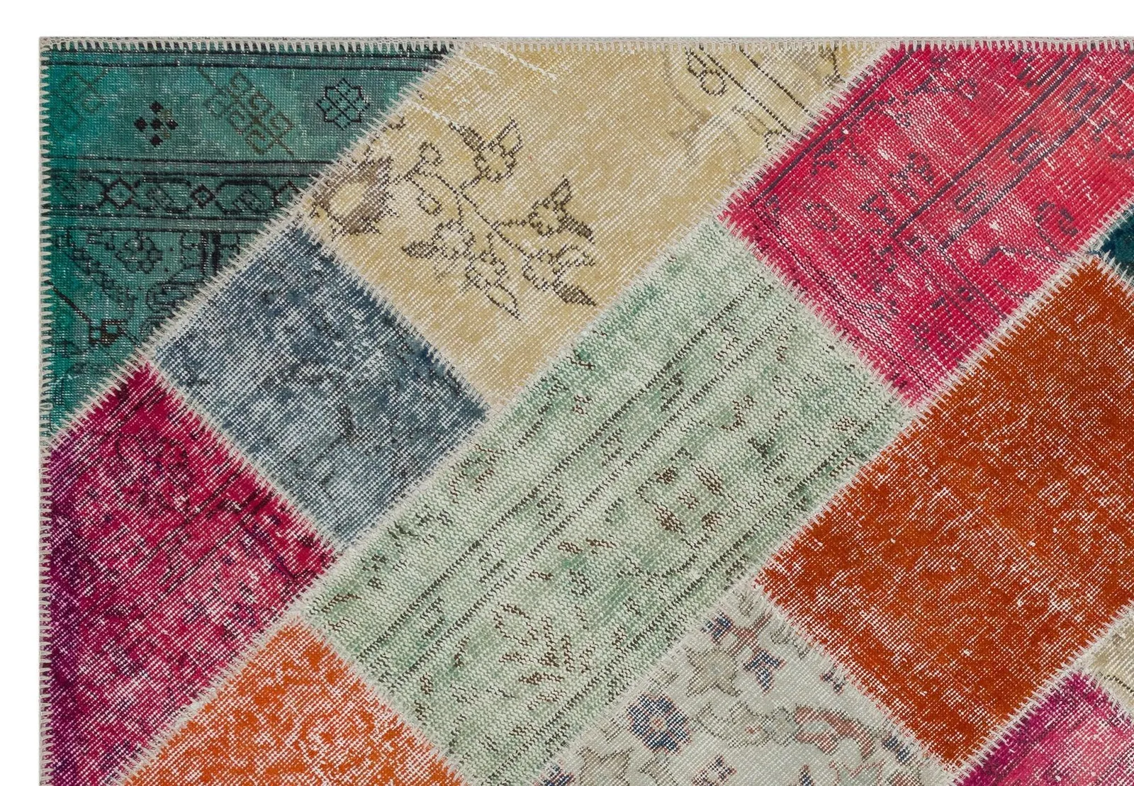 Apex Patchwork Unique Multi Naturel 31259 - görsel 5