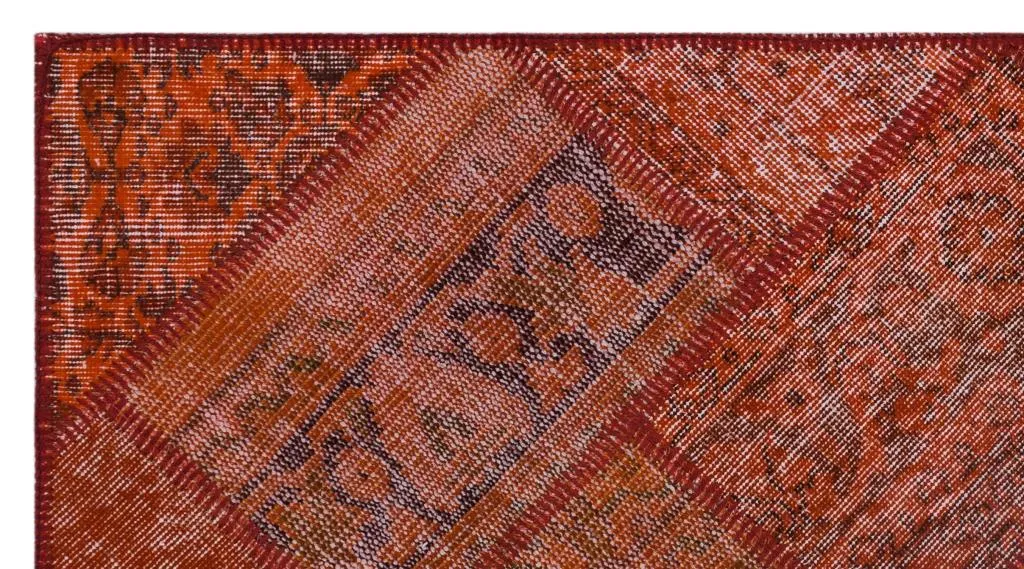 Apex Patchwork Halı Kırmızı 25909 - görsel 5