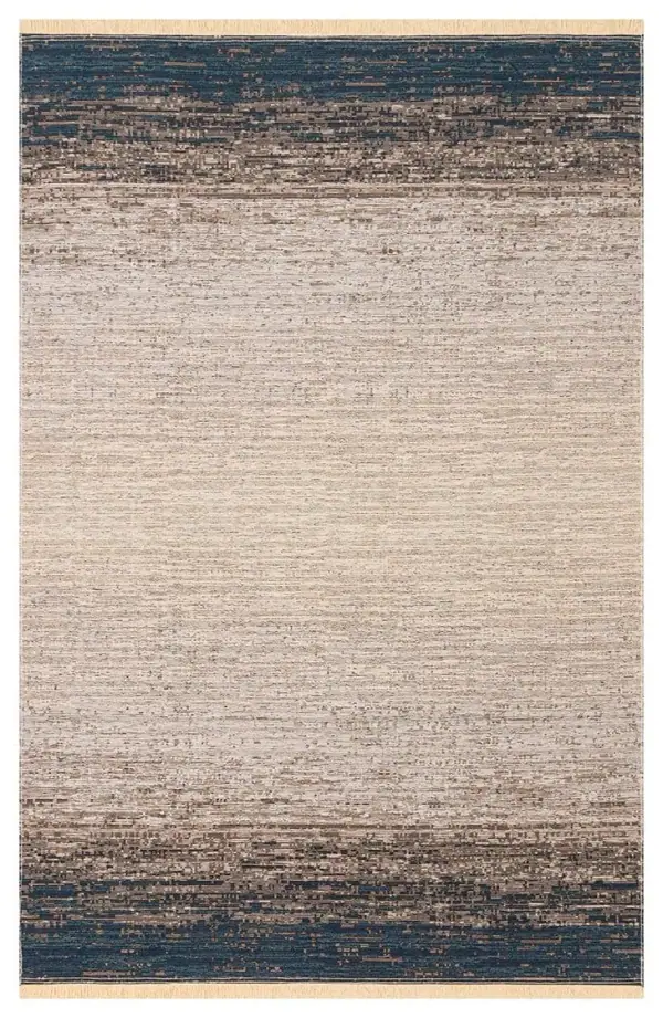 Eko Kutnu Kilim KTN 01 Lacivert Bej